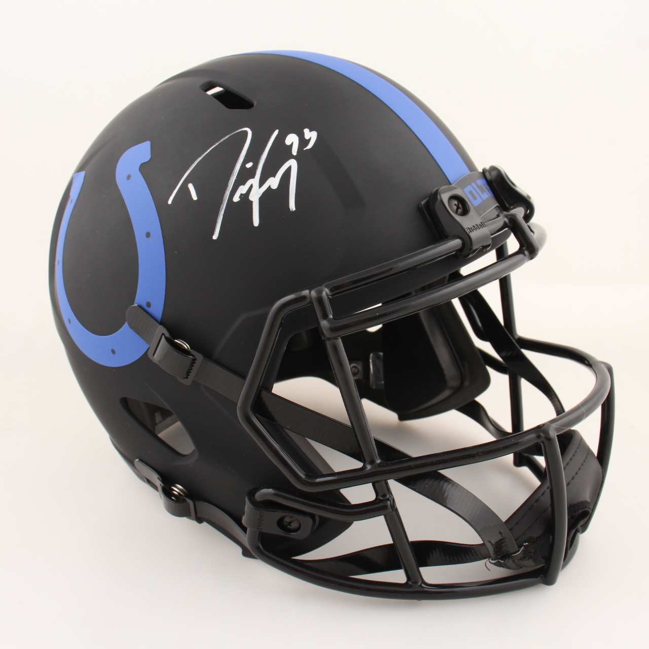 Dwight Freeney Signed Colts Full-Size Eclipse Alternate Speed Helmet (Radtke) at PristineAuction.com Dwight Freeney Signed Colts Full-Size Eclipse Alternate Speed Helmet (Radtke) at PristineAuction.com