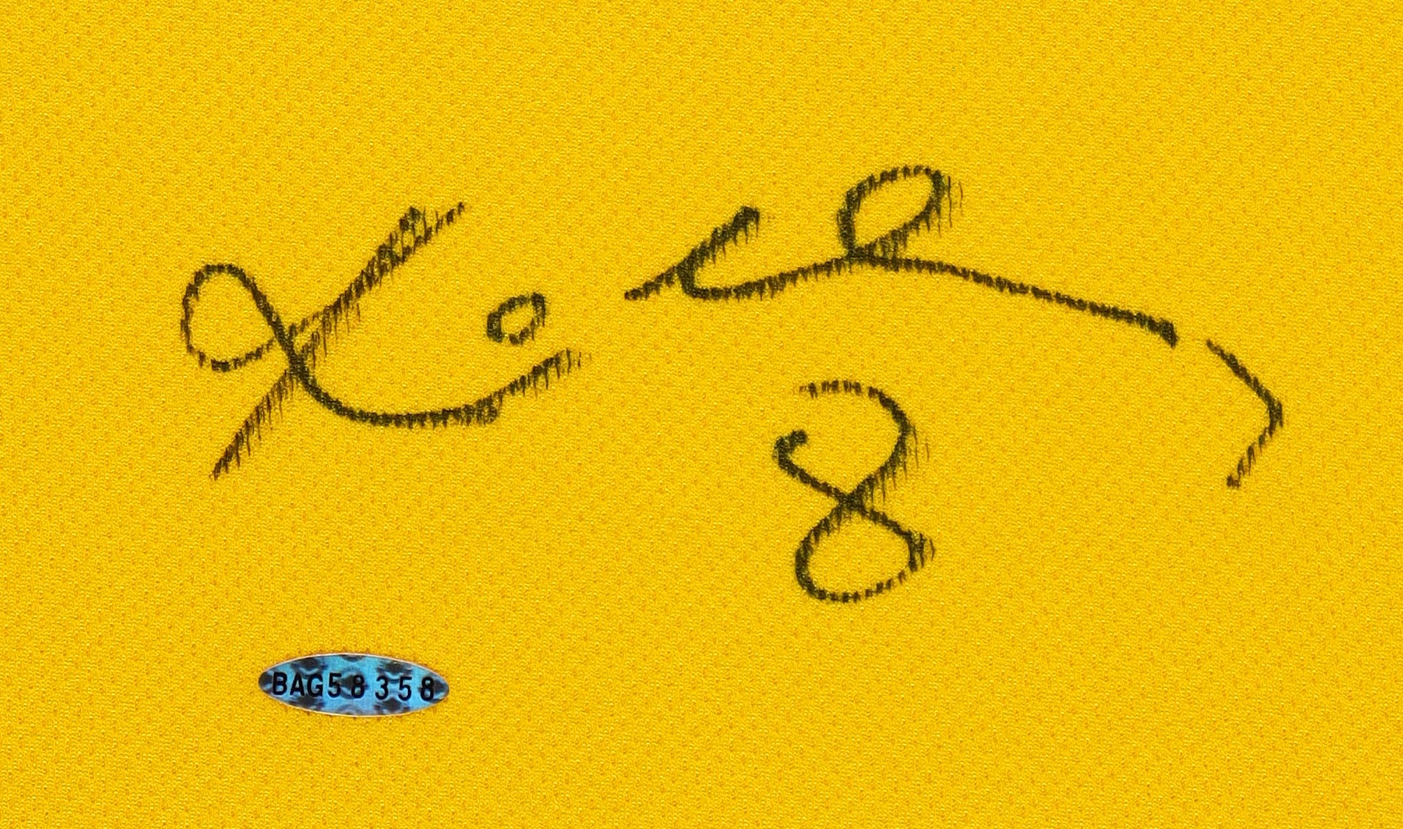 Kobe Bryant Signed Lakers Custom Framed Rookie Era Warm-Up Shooting Shirt Inscribed "8" (UDA) at PristineAuction.com Kobe Bryant Signed Lakers Custom Framed Rookie Era Warm-Up Shooting Shirt Inscribed "8" (UDA) at PristineAuction.com