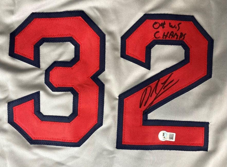 Derek Lowe Signed Jersey Inscribed "04 WS Champs (Beckett) at PristineAuction.com Derek Lowe Signed Jersey Inscribed "04 WS Champs (Beckett) at PristineAuction.com