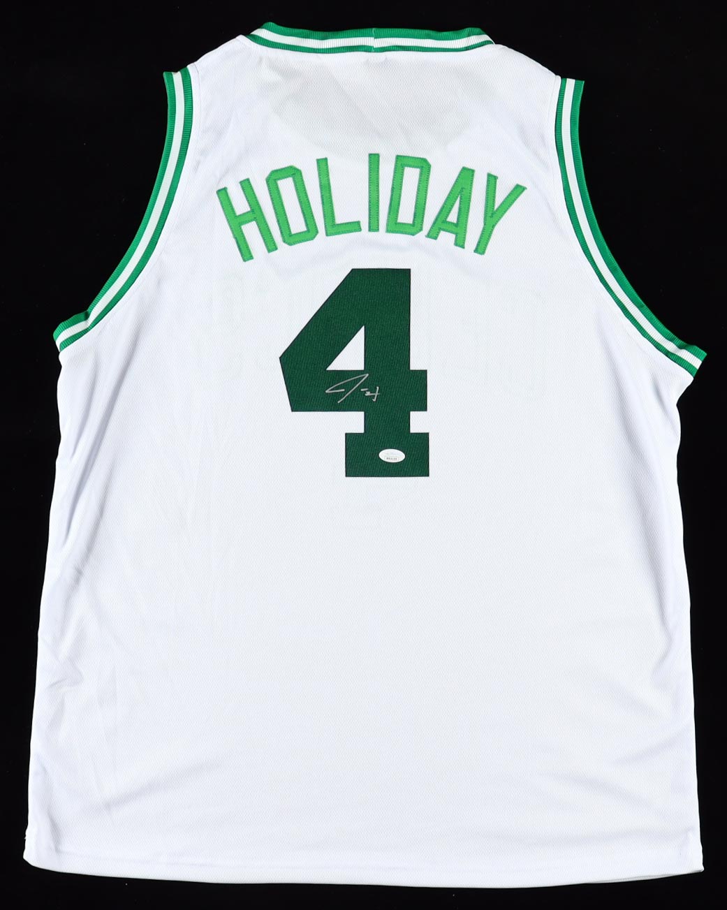 Jrue Holiday Signed Jersey (JSA) at PristineAuction.com Jrue Holiday Signed Jersey (JSA) at PristineAuction.com