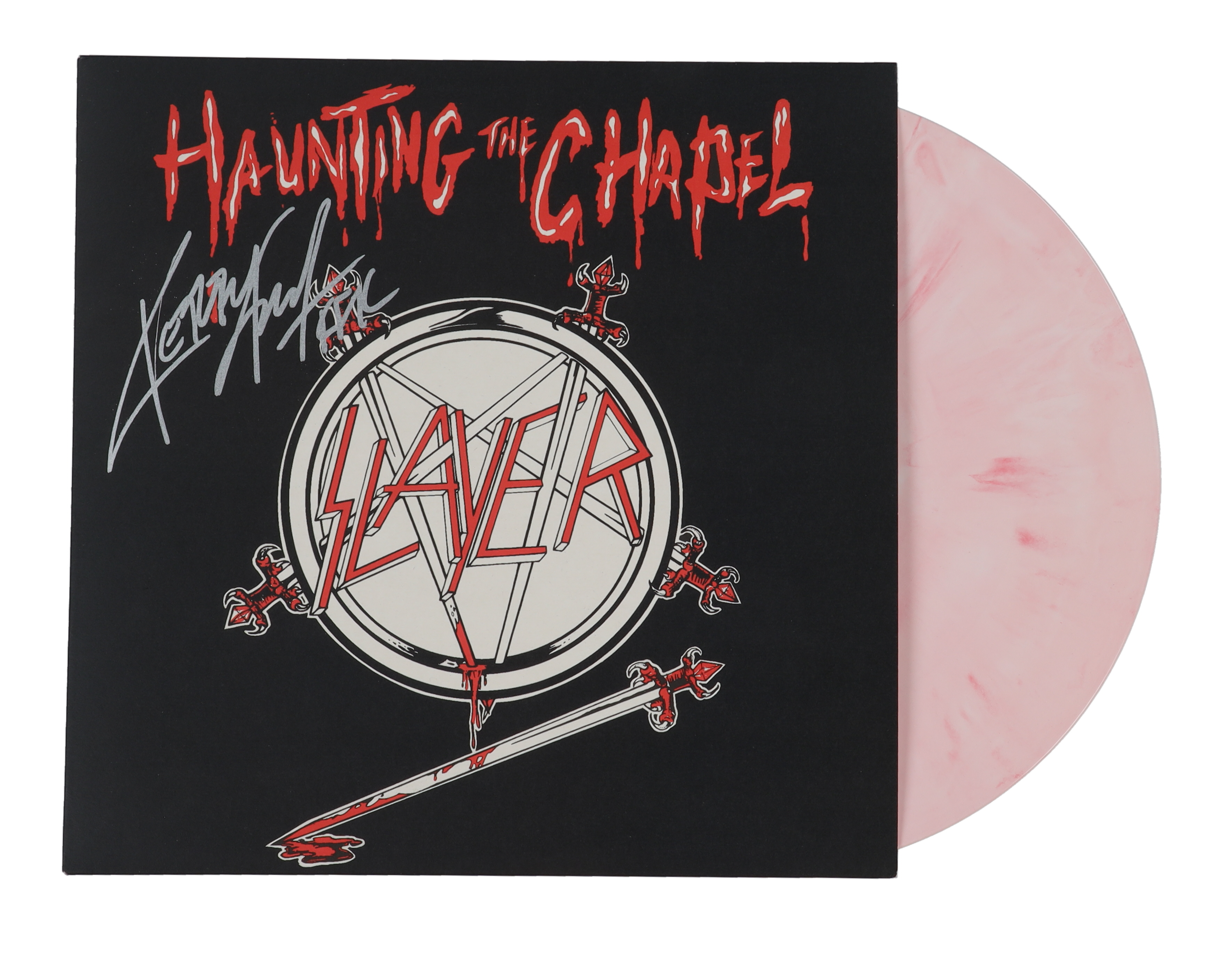 Kerry King Signed Slayer "Haunting The Chapel" Vinyl Record Album (JSA) at PristineAuction.com Kerry King Signed Slayer "Haunting The Chapel" Vinyl Record Album (JSA) at PristineAuction.com