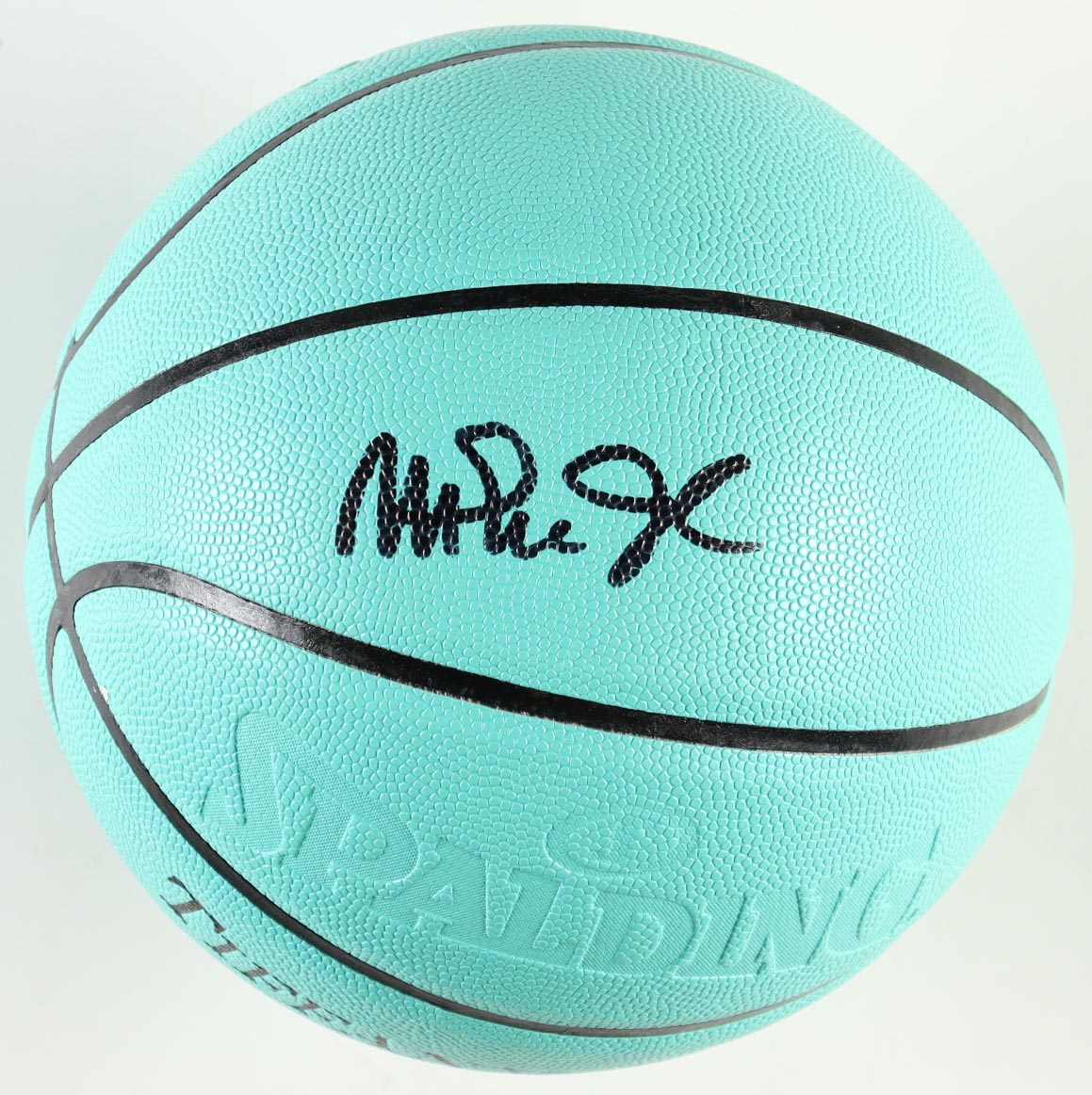 Magic Johnson Signed Tiffany & Co. x Spalding Basketball with All Wood Stand (Beckett) at PristineAuction.com Magic Johnson Signed Tiffany & Co. x Spalding Basketball with All Wood Stand (Beckett) at PristineAuction.com