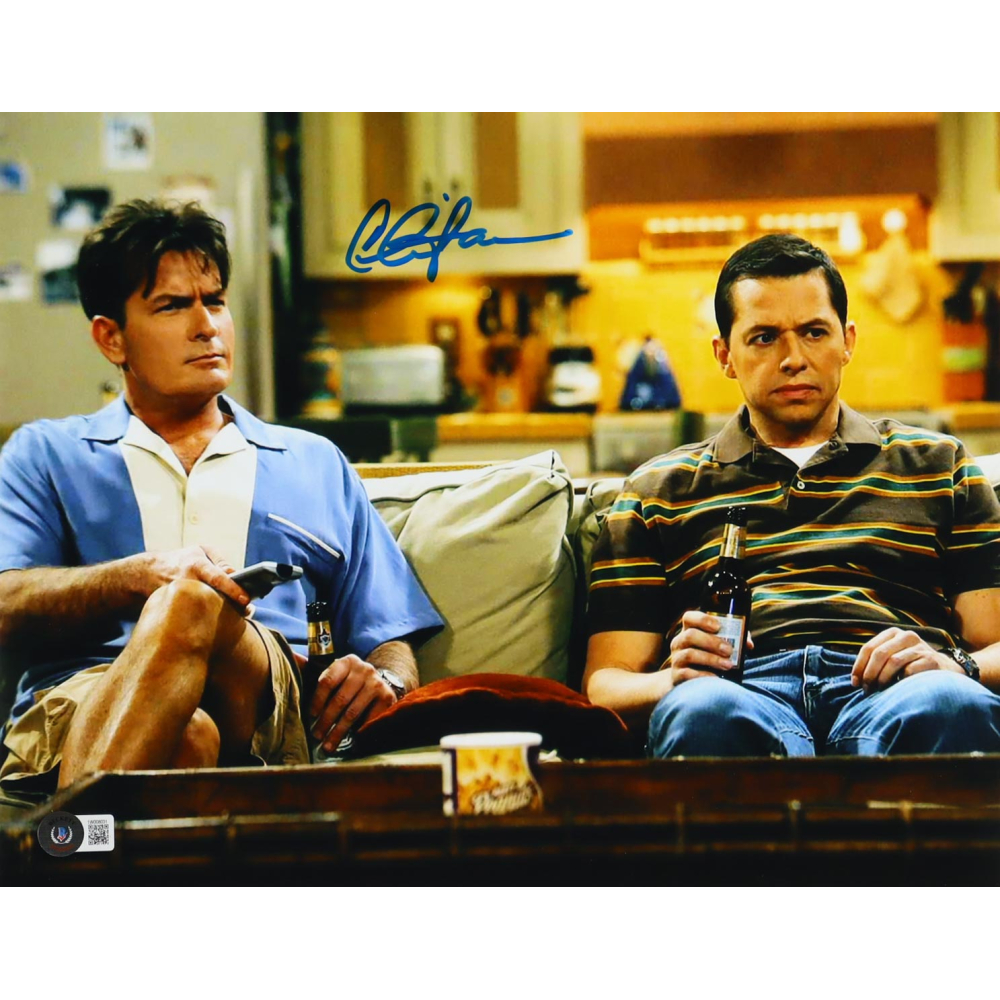Charlie Sheen Signed "Two and a Half Men" 11x14 Photo (Beckett) at PristineAuction.com