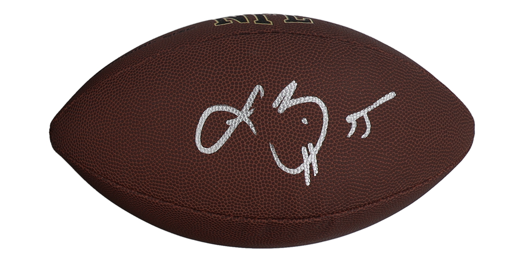 Christian McCaffrey Signed NFL Football (Beckett) at PristineAuction.com Christian McCaffrey Signed NFL Football (Beckett) at PristineAuction.com
