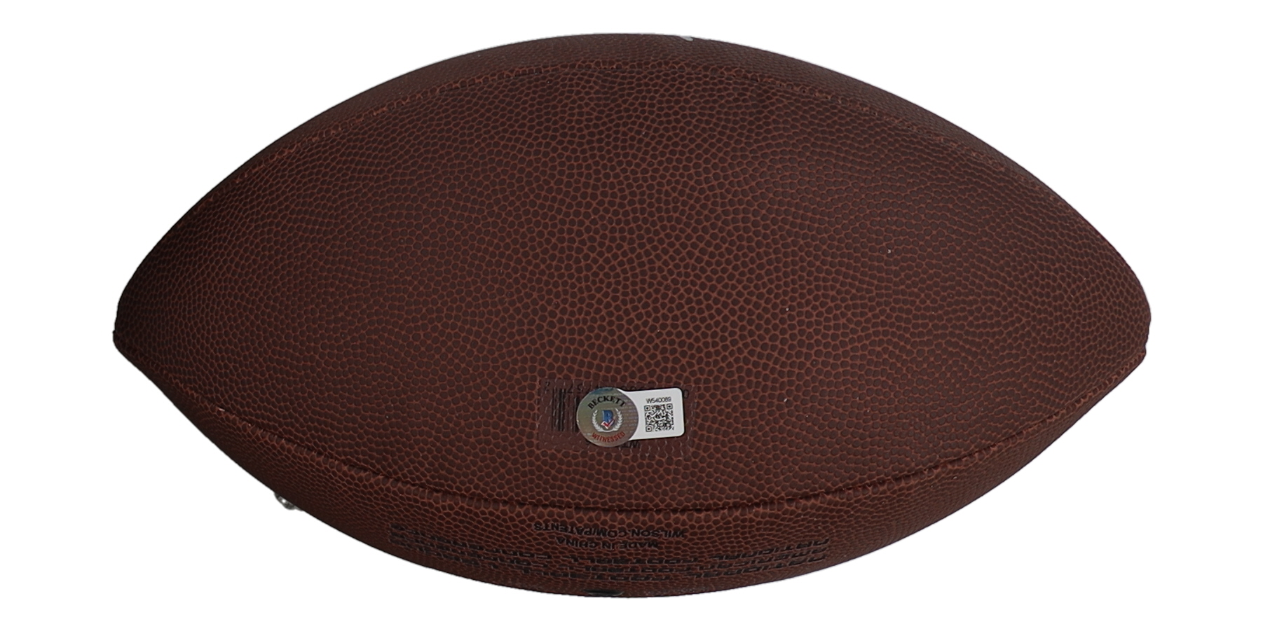 Christian McCaffrey Signed NFL Football (Beckett) at PristineAuction.com Christian McCaffrey Signed NFL Football (Beckett) at PristineAuction.com