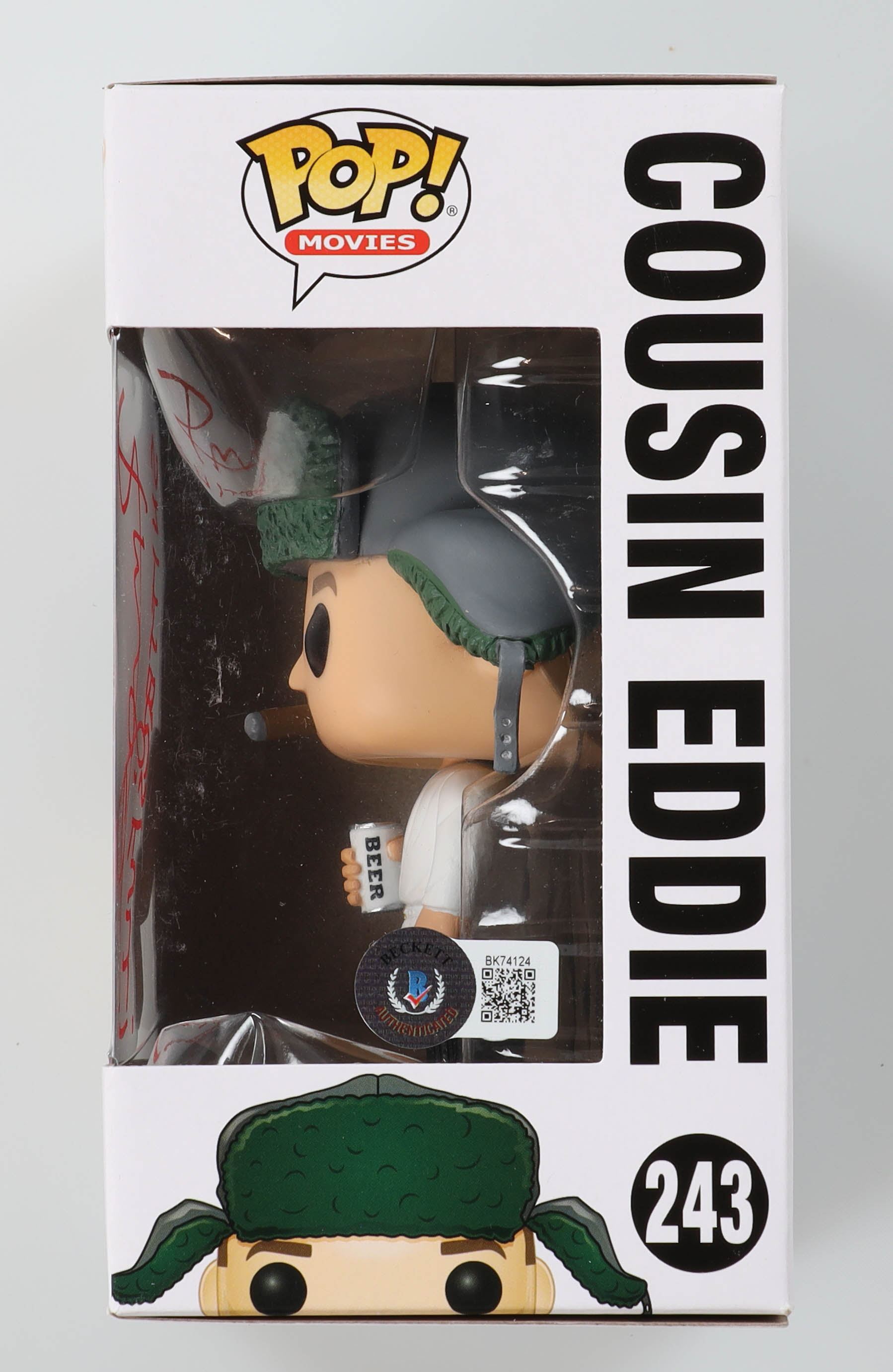 Randy Quaid Signed "National Lampoon's Christmas Vacation" #243 Cousin Eddie Funko Pop! Vinyl Figure Inscribed "Sh*tter's Full!" (Beckett) at PristineAuction.com Randy Quaid Signed "National Lampoon's Christmas Vacation" #243 Cousin Eddie Funko Pop! Vinyl Figure Inscribed "Sh*tter's Full!" (Beckett) at PristineAuction.com