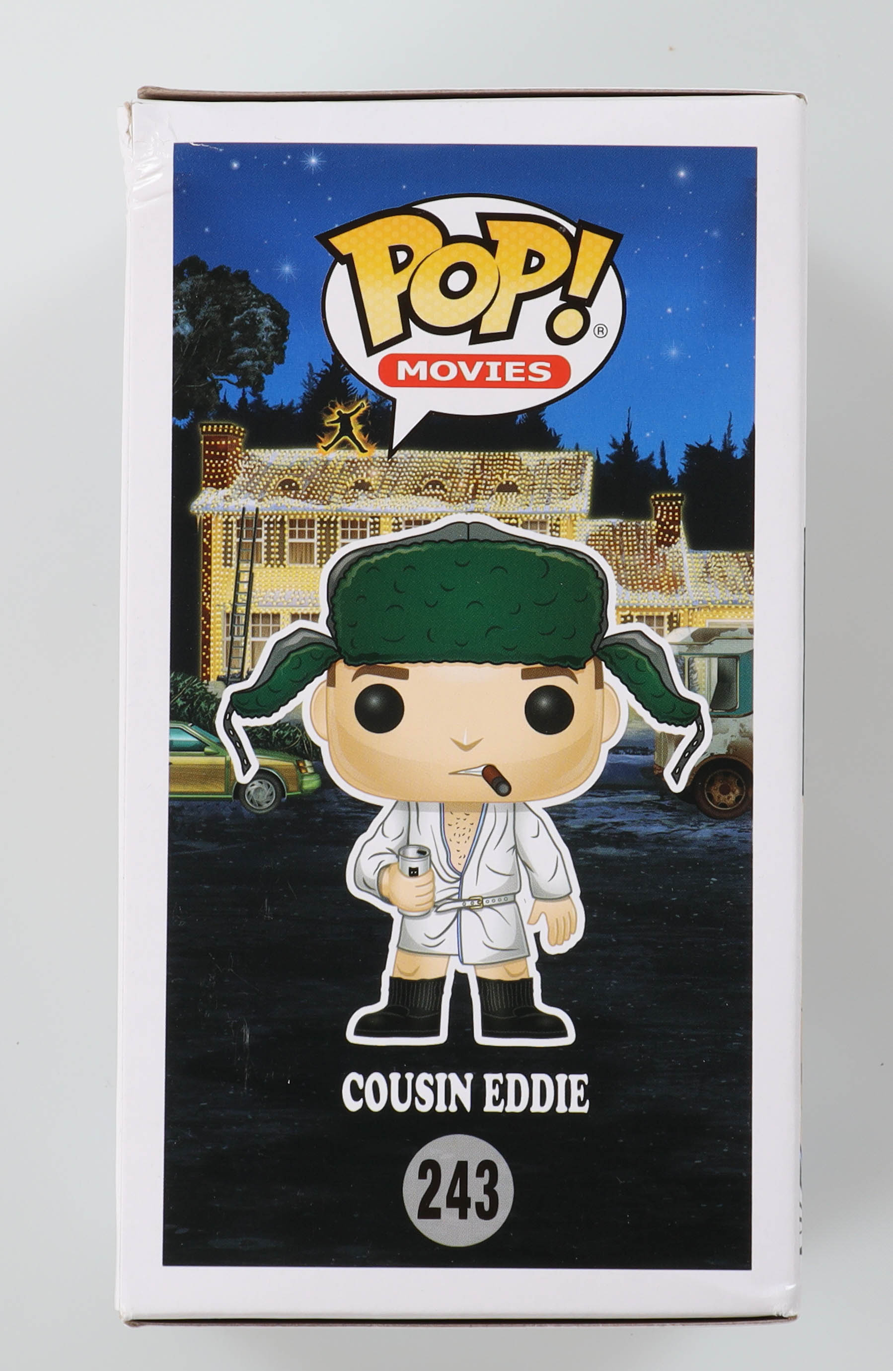 Randy Quaid Signed "National Lampoon's Christmas Vacation" #243 Cousin Eddie Funko Pop! Vinyl Figure Inscribed "Sh*tter's Full!" (Beckett) at PristineAuction.com Randy Quaid Signed "National Lampoon's Christmas Vacation" #243 Cousin Eddie Funko Pop! Vinyl Figure Inscribed "Sh*tter's Full!" (Beckett) at PristineAuction.com