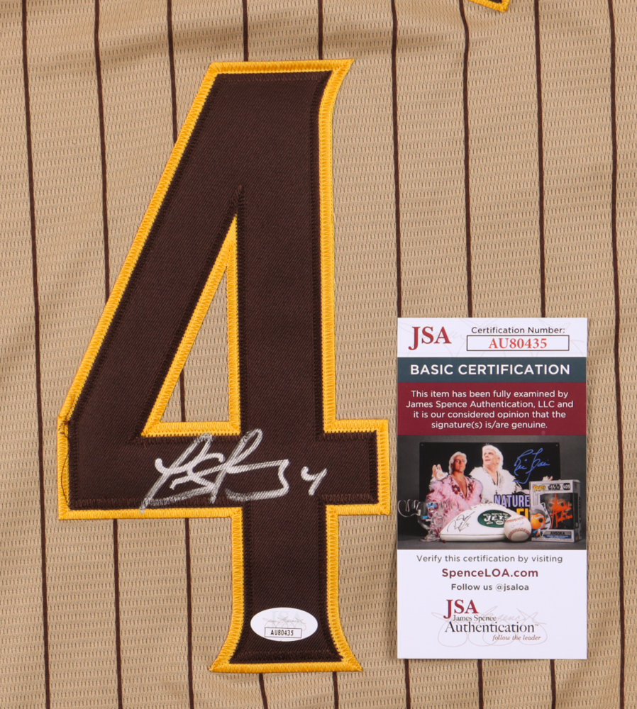 Luis Arraez Signed Jersey (JSA) at PristineAuction.com Luis Arraez Signed Jersey (JSA) at PristineAuction.com