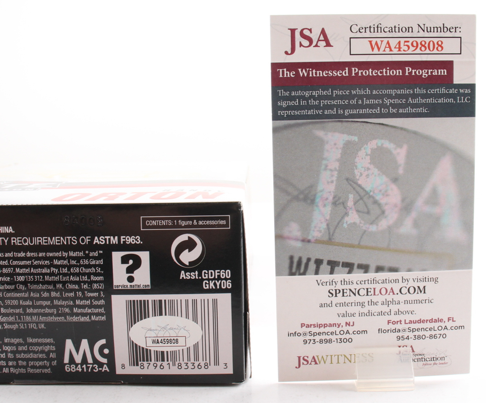 Randy Orton Signed WWE Elite Collection Action Figure (JSA) at PristineAuction.com Randy Orton Signed WWE Elite Collection Action Figure (JSA) at PristineAuction.com