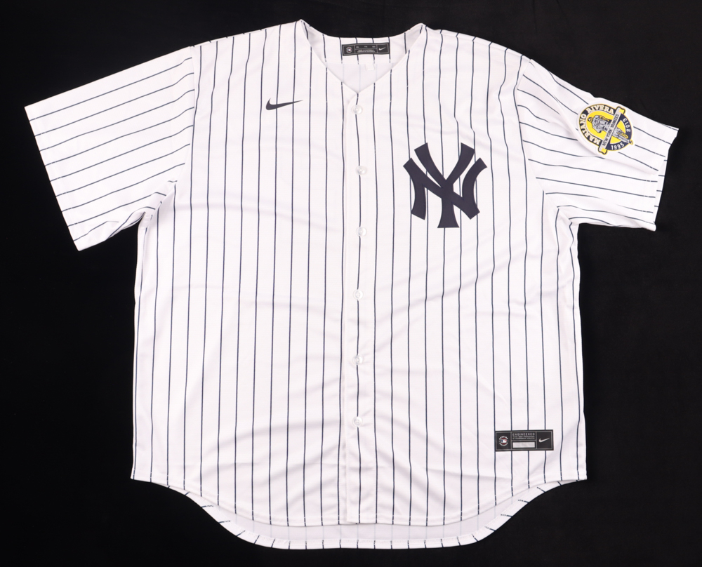 Mariano Rivera Signed Yankees Nike Jersey with 2013 Commemorative Rivera Patch (Beckett) at PristineAuction.com Mariano Rivera Signed Yankees Nike Jersey with 2013 Commemorative Rivera Patch (Beckett) at PristineAuction.com
