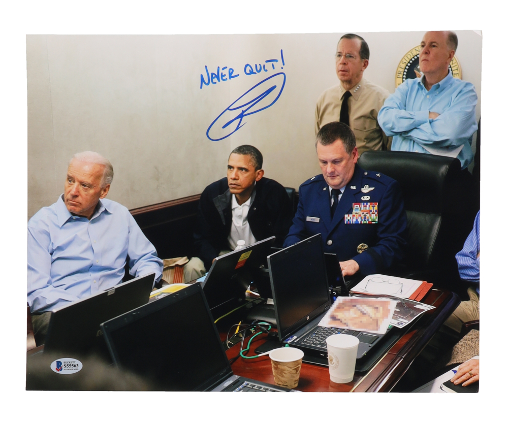 Robert J. O'Neill Signed 11x14 Photo Inscribed 