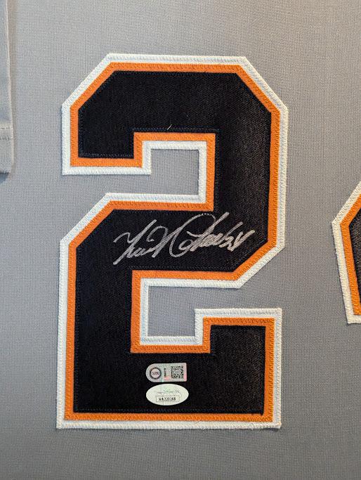 Miguel Cabrera Signed Custom Framed Jersey (JSA) at PristineAuction.com Miguel Cabrera Signed Custom Framed Jersey (JSA) at PristineAuction.com