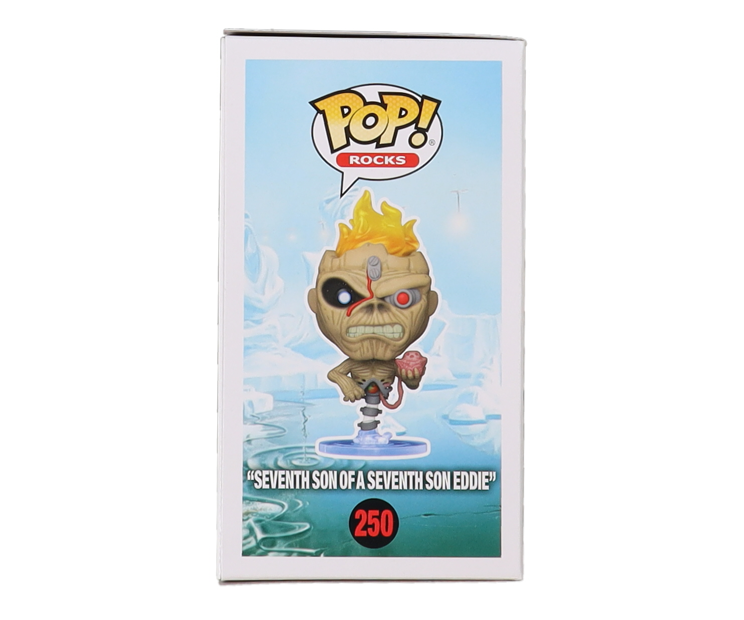 Derek Riggs Signed Iron Maiden #250 Somewhere In Time Eddie Funko Pop! Vinyl Figure with Hand-Drawn Sketch (JSA) at PristineAuction.com Derek Riggs Signed Iron Maiden #250 Somewhere In Time Eddie Funko Pop! Vinyl Figure with Hand-Drawn Sketch (JSA) at PristineAuction.com