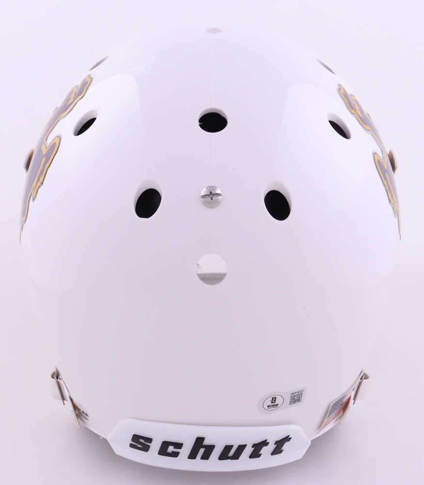 Josh Allen Signed Wyoming Cowboys Full-Size Helmet (Beckett) at PristineAuction.com Josh Allen Signed Wyoming Cowboys Full-Size Helmet (Beckett) at PristineAuction.com