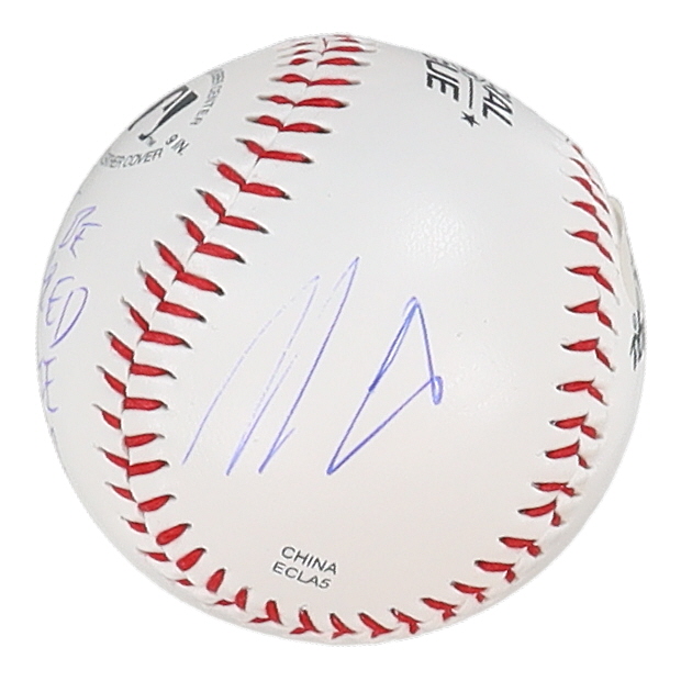 Nick Diaz Signed OL Baseball Inscribed "Don't Be Scared Homie" & "209" (PSA) at PristineAuction.com Nick Diaz Signed OL Baseball Inscribed "Don't Be Scared Homie" & "209" (PSA) at PristineAuction.com