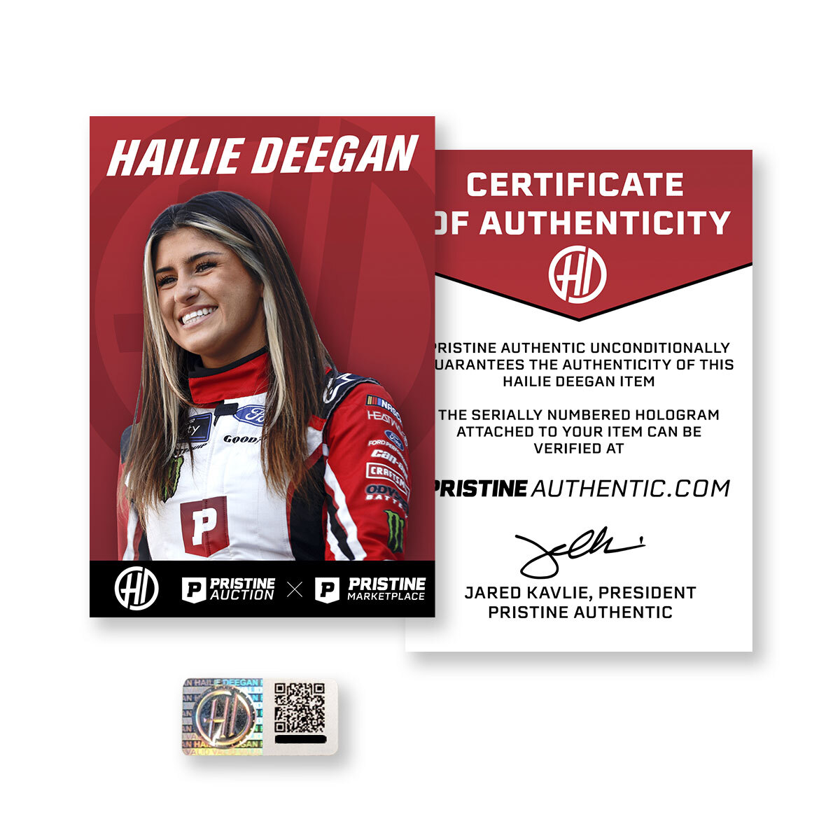 Hailie Deegan Signed NASCAR Exclusive NASCAR Xfinity Debut 11x14 Photo (Deegan COA) at PristineAuction.com Hailie Deegan Signed NASCAR Exclusive NASCAR Xfinity Debut 11x14 Photo (Deegan COA) at PristineAuction.com