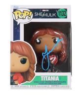 Jameela Jamil Signed "She-Hulk" #1132 Titania Bobble-Head Funko Pop! Vinyl Figure (Beckett) at PristineAuction.com