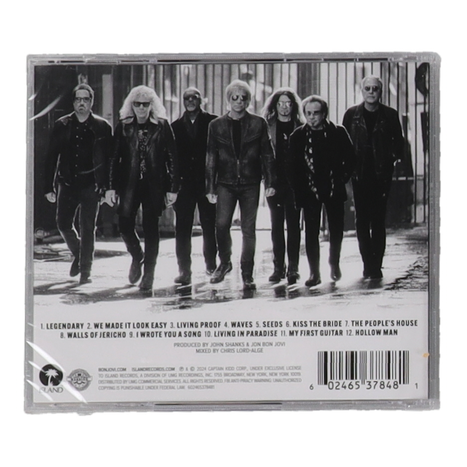 Bon Jovi "Forever" CD Album with Signed Insert at PristineAuction.com Bon Jovi "Forever" CD Album with Signed Insert at PristineAuction.com