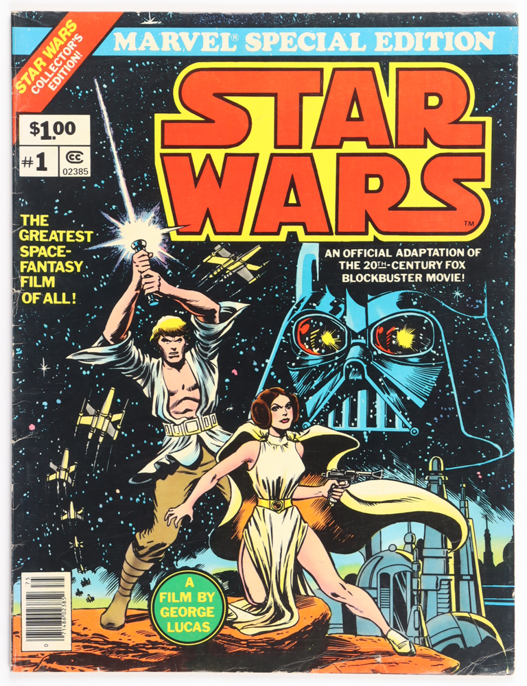 1977 "Star Wars" Vol. 1 Issue #1 Marvel Special Edition Comic Book at PristineAuction.com 1977 "Star Wars" Vol. 1 Issue #1 Marvel Special Edition Comic Book at PristineAuction.com