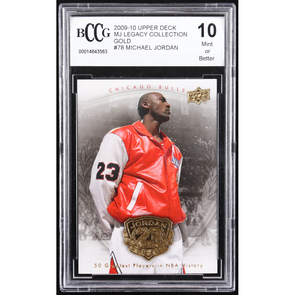 Michael Jordan 2009-10 Upper Deck Michael Jordan Legacy Collection 