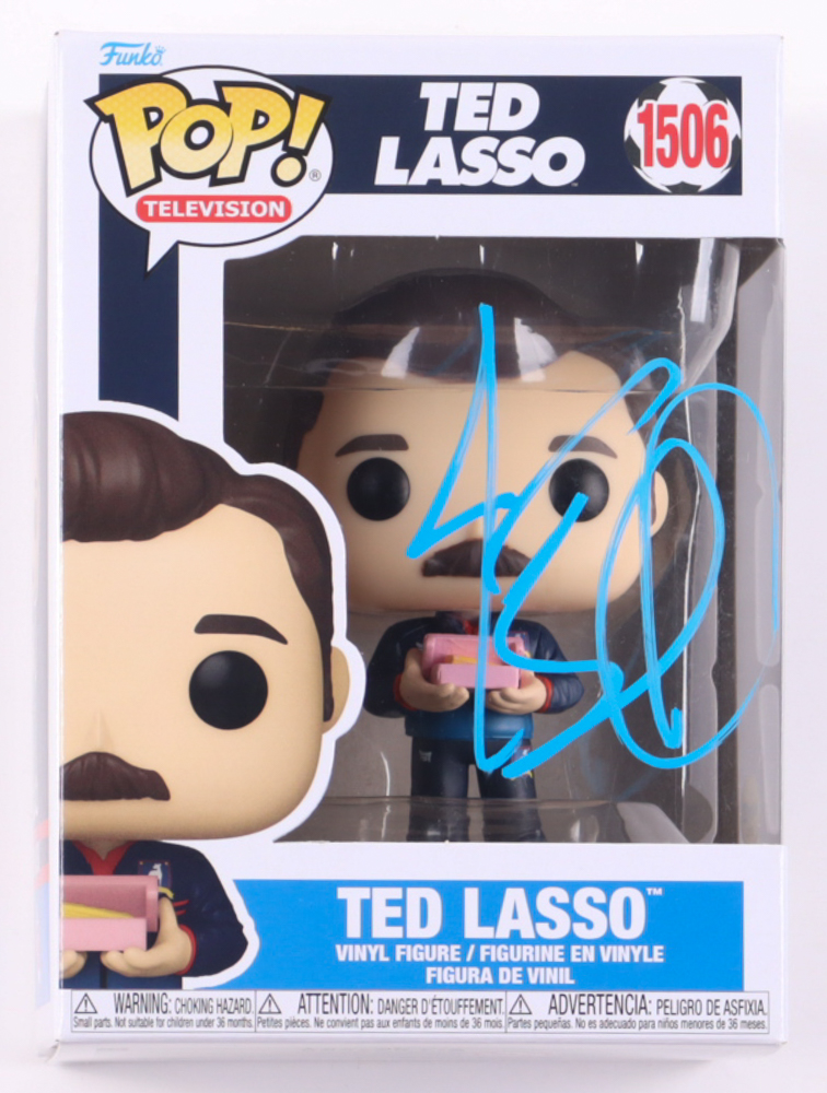 Jason Sudeikis Signed "Ted Lasso" #1506 Ted Lasso Funko Pop! Vinyl Figure (ACOA) at PristineAuction.com Jason Sudeikis Signed "Ted Lasso" #1506 Ted Lasso Funko Pop! Vinyl Figure (ACOA) at PristineAuction.com