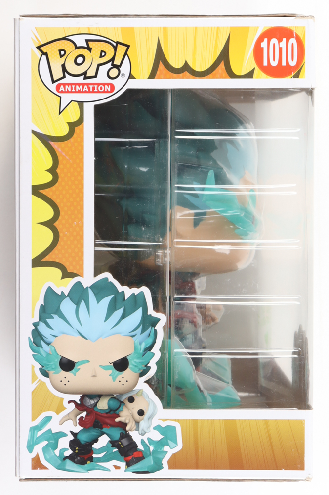 Emily Neves Signed "My Hero Academia" #1010 Infinite Deku with Eri Jumbo Funko Pop! Vinyl Figure with Anime Quote Inscription (JSA) at PristineAuction.com Emily Neves Signed "My Hero Academia" #1010 Infinite Deku with Eri Jumbo Funko Pop! Vinyl Figure with Anime Quote Inscription (JSA) at PristineAuction.com