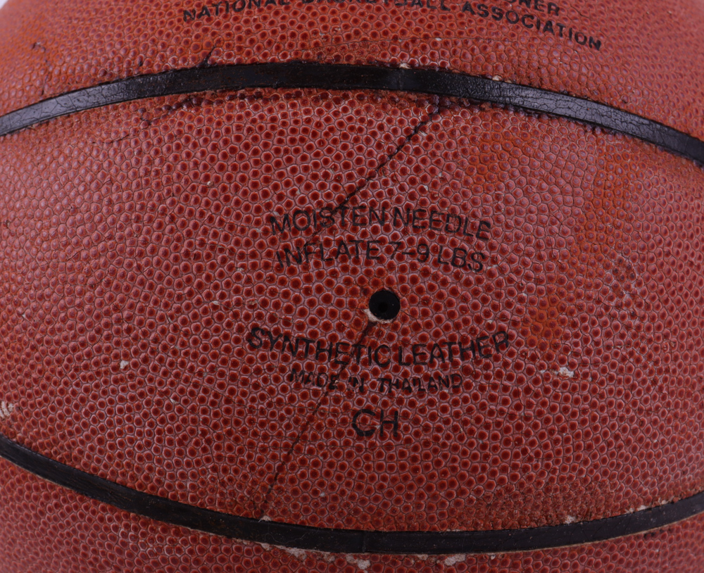 Bob Cousy Signed NBA Basketball with All Wood Stand (PSA) at PristineAuction.com Bob Cousy Signed NBA Basketball with All Wood Stand (PSA) at PristineAuction.com