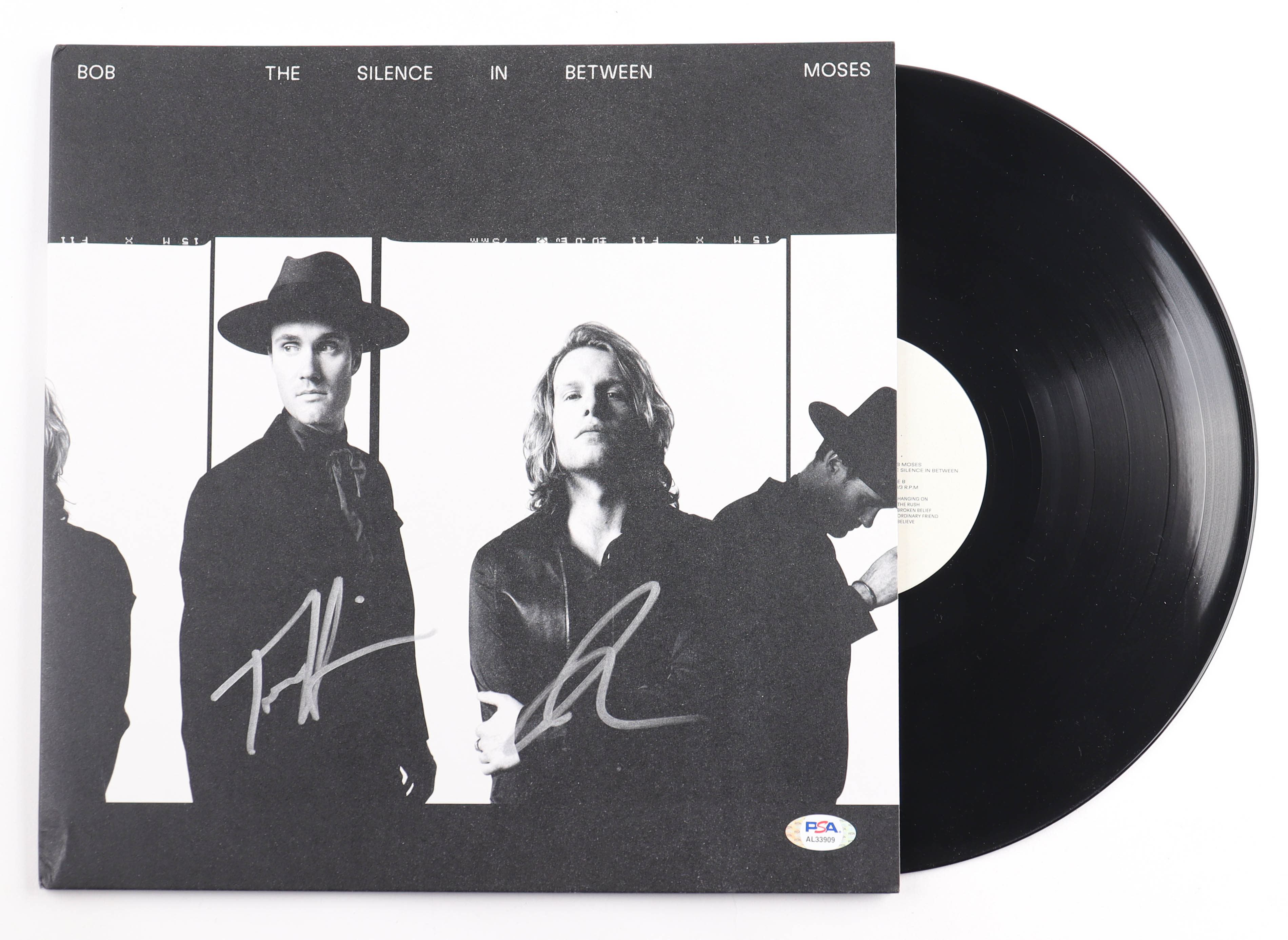 Jimmy Vallance & Tom Howie Signed "The Silence In Between" Vinyl Record Album (PSA) at PristineAuction.com Jimmy Vallance & Tom Howie Signed "The Silence In Between" Vinyl Record Album (PSA) at PristineAuction.com