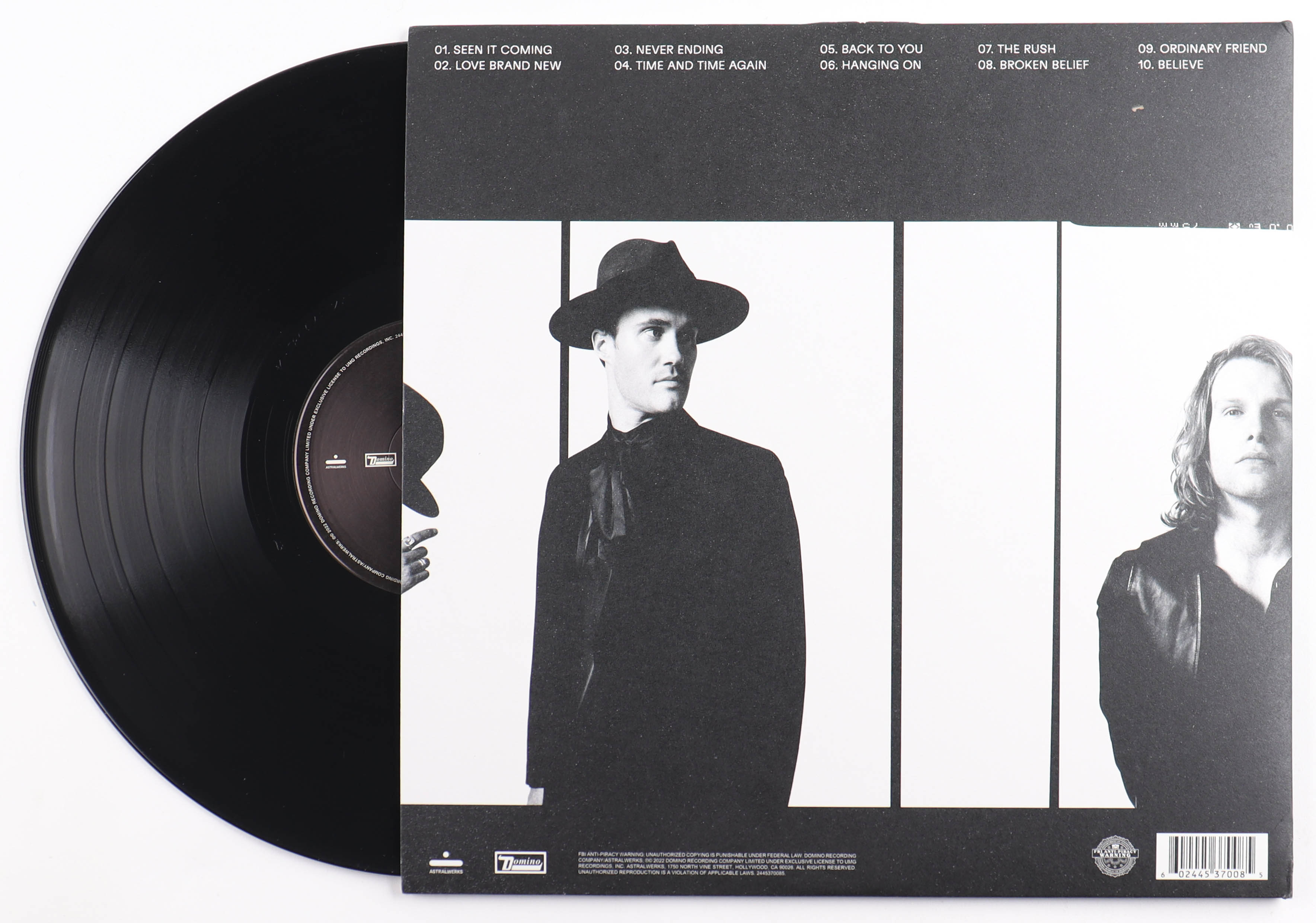 Jimmy Vallance & Tom Howie Signed "The Silence In Between" Vinyl Record Album (PSA) at PristineAuction.com Jimmy Vallance & Tom Howie Signed "The Silence In Between" Vinyl Record Album (PSA) at PristineAuction.com