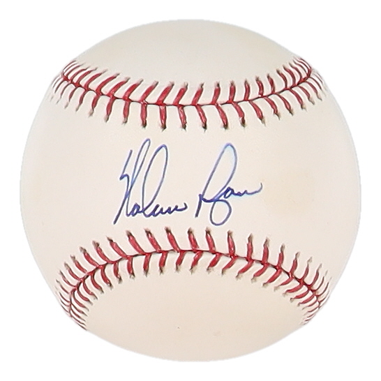 Nolan Ryan Signed OML Baseball (Nolan Ryan) at PristineAuction.com Nolan Ryan Signed OML Baseball (Nolan Ryan) at PristineAuction.com