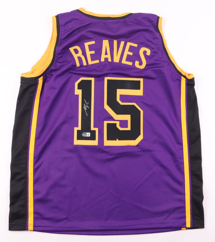 Austin Reaves Signed Lakers Jersey (Beckett) at PristineAuction.com Austin Reaves Signed Lakers Jersey (Beckett) at PristineAuction.com