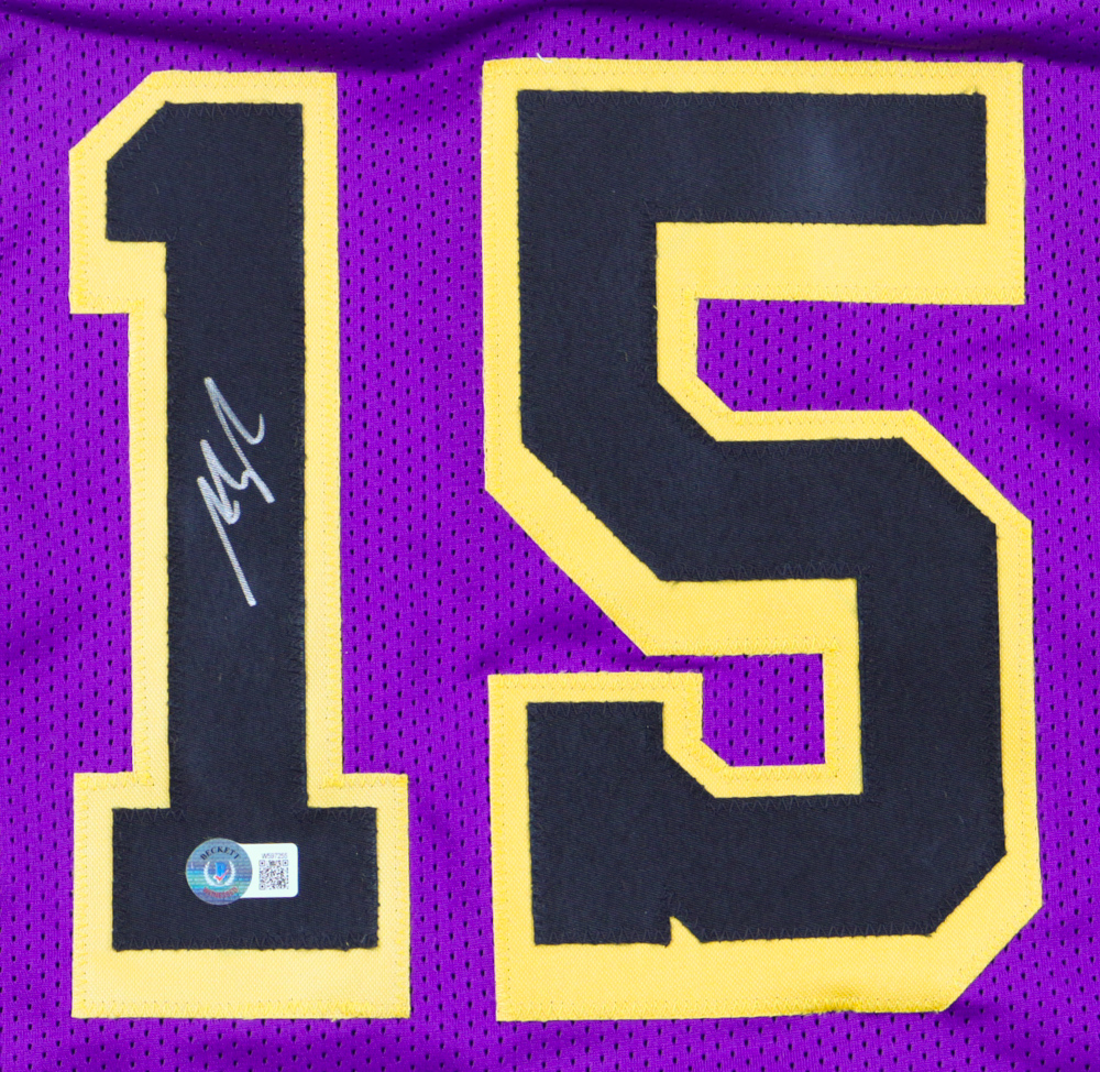 Austin Reaves Signed Lakers Jersey (Beckett) at PristineAuction.com Austin Reaves Signed Lakers Jersey (Beckett) at PristineAuction.com