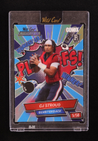CJ Stroud 2023 Wild Card Alumination Comix Rainbow Silver #ACCS #05/50 RC at PristineAuction.com