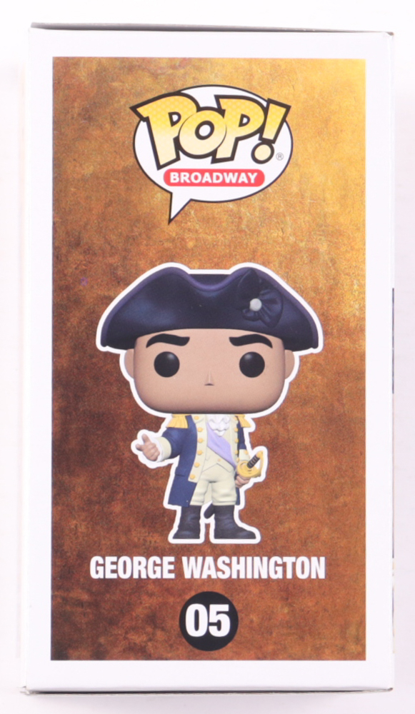 Christopher Jackson Signed "Hamilton" #05 George Washington Funko Pop! Vinyl Figure (ACOA) at PristineAuction.com Christopher Jackson Signed "Hamilton" #05 George Washington Funko Pop! Vinyl Figure (ACOA) at PristineAuction.com