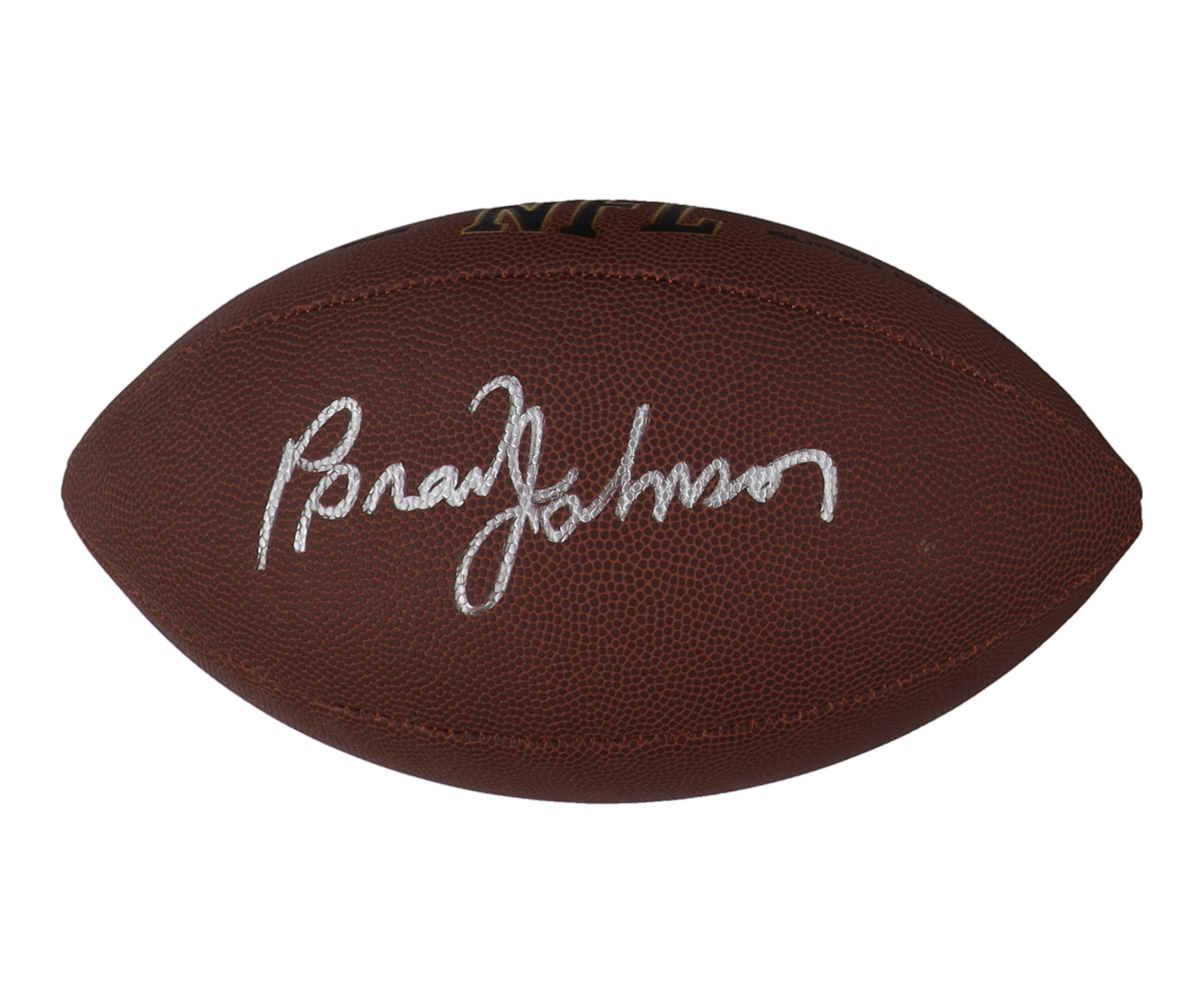 Brad Johnson Signed NFL Football (Beckett) at PristineAuction.com Brad Johnson Signed NFL Football (Beckett) at PristineAuction.com