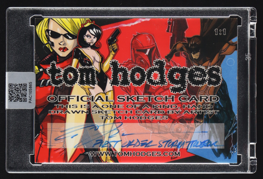 First Order Storm Trooper | Star Wars | Original Art Sketch Card by Tom Hodges (1/1 Original Art) at PristineAuction.com First Order Storm Trooper | Star Wars | Original Art Sketch Card by Tom Hodges (1/1 Original Art) at PristineAuction.com