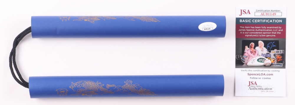 Nick Diaz Signed Foam Rubber Training Nunchucks (JSA) at PristineAuction.com Nick Diaz Signed Foam Rubber Training Nunchucks (JSA) at PristineAuction.com