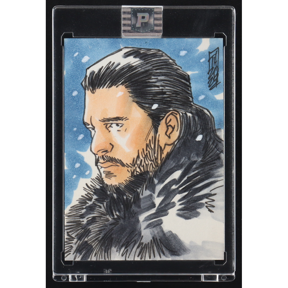 Jon Snow | Game Of Thrones | Original Art Sketch Card by Tom
