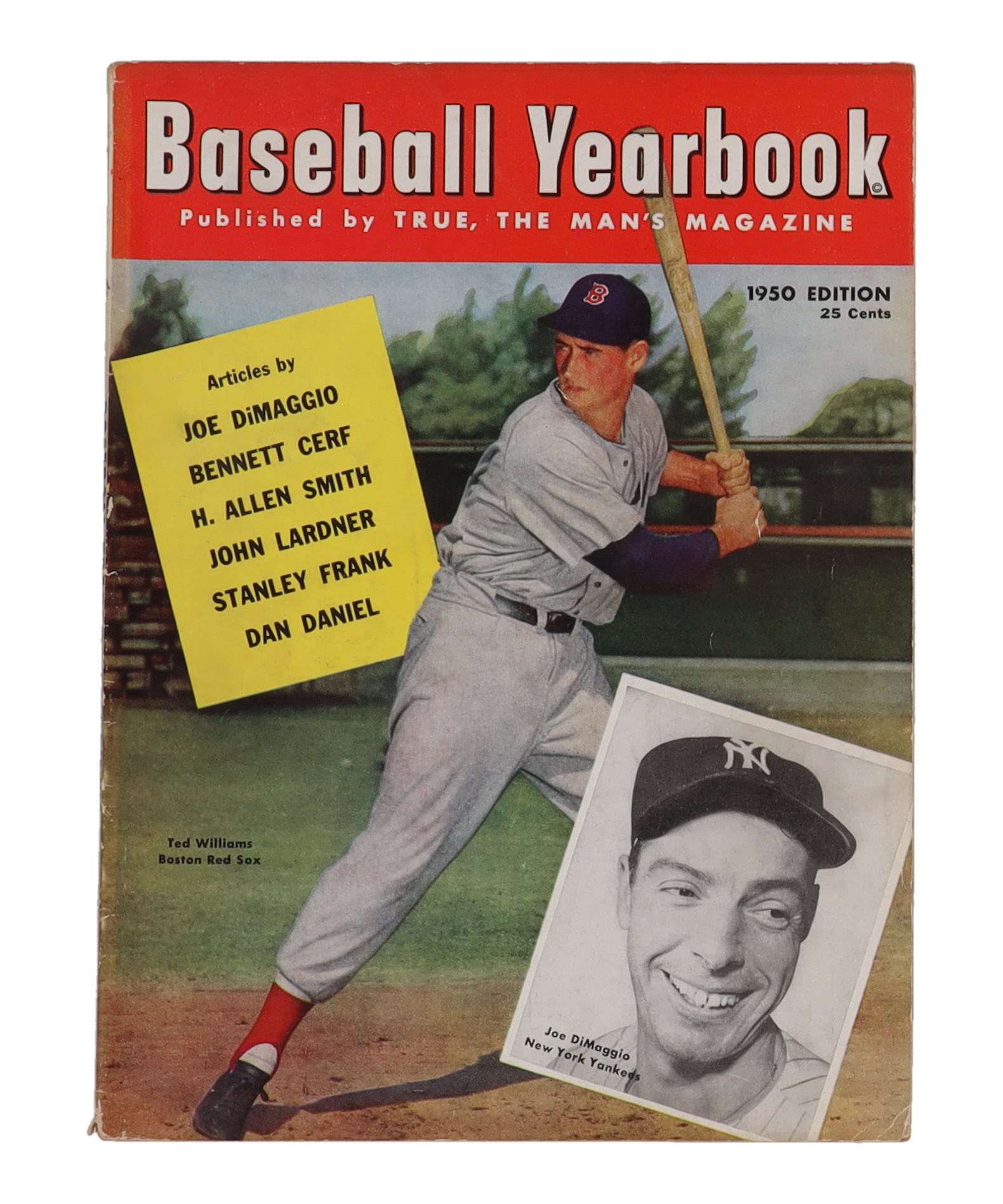 1950 "Baseball Yearbook" Magazine | Ted Williams & Joe DiMaggio Cover at PristineAuction.com 1950 "Baseball Yearbook" Magazine | Ted Williams & Joe DiMaggio Cover at PristineAuction.com