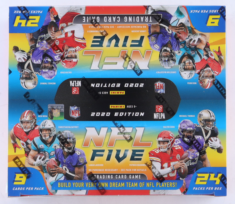 2020 Panini NFL Five Hobby Box with (24) Packs at PristineAuction.com 2020 Panini NFL Five Hobby Box with (24) Packs at PristineAuction.com