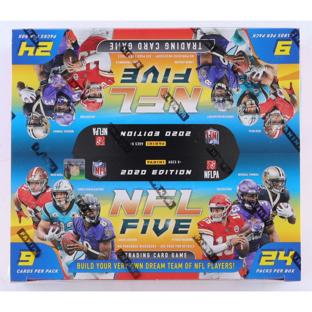 2020 Panini NFL Five Hobby Box with (24) Packs at PristineAuction.com 2020 Panini NFL Five Hobby Box with (24) Packs at PristineAuction.com