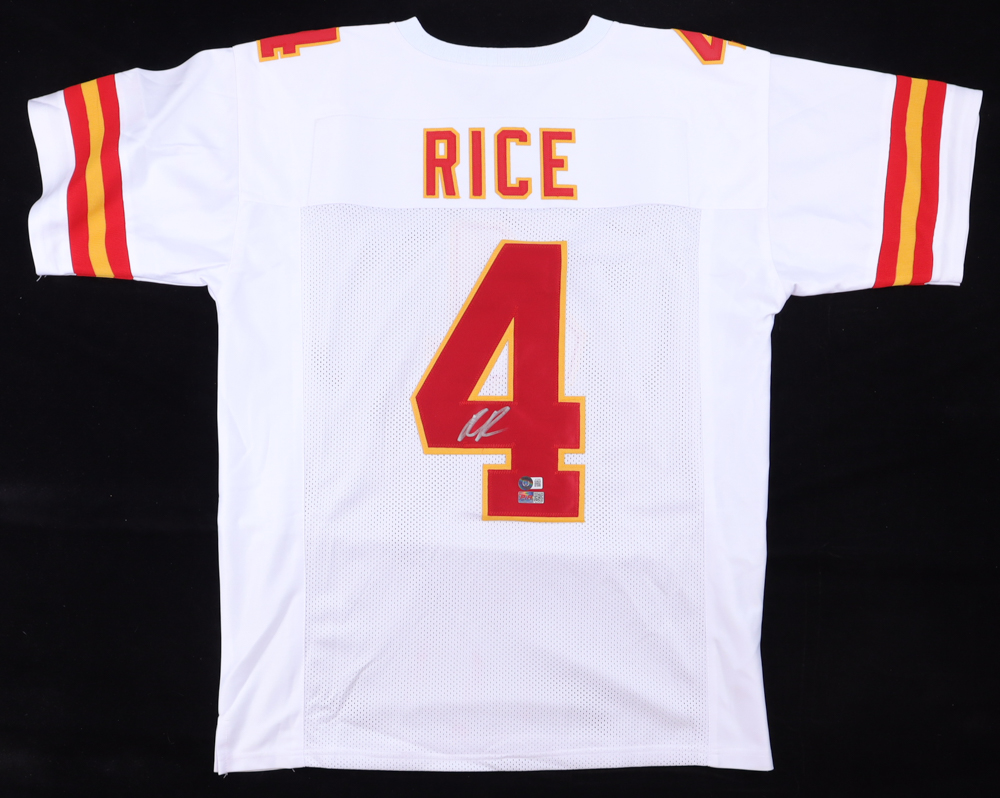 Rashee Rice Signed Jersey (Beckett & PIA) at PristineAuction.com Rashee Rice Signed Jersey (Beckett & PIA) at PristineAuction.com