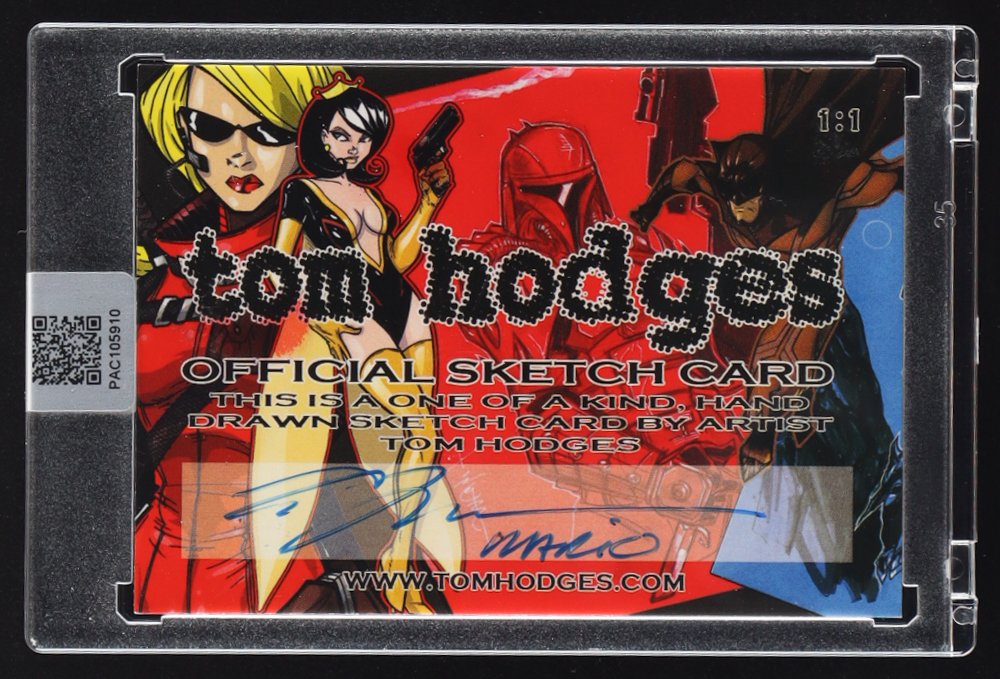 Mario | Nintendo | Original Art Sketch Card by Tom Hodges (1/1 Original Art) at PristineAuction.com Mario | Nintendo | Original Art Sketch Card by Tom Hodges (1/1 Original Art) at PristineAuction.com