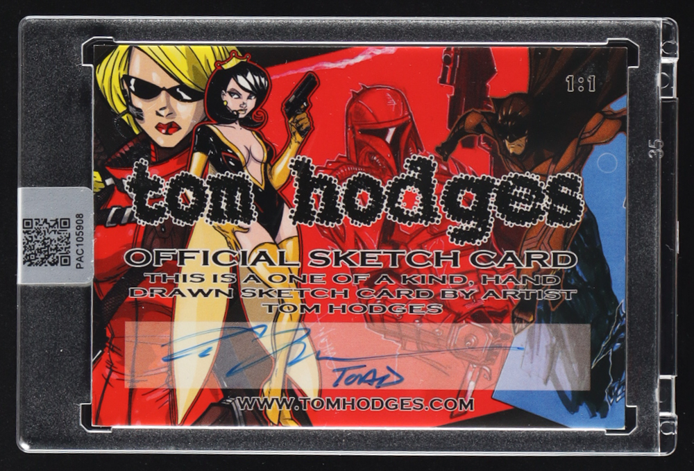 Toad | Nintendo | Original Art Sketch Card by Tom Hodges (1/1 Original Art) at PristineAuction.com Toad | Nintendo | Original Art Sketch Card by Tom Hodges (1/1 Original Art) at PristineAuction.com