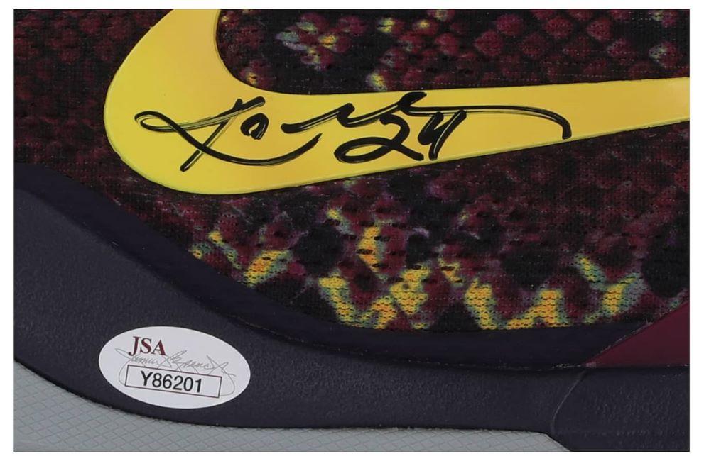 Kobe Bryant Signed Pair of Kobe x Nike VIII Sample Basketball Shoes (JSA) at PristineAuction.com Kobe Bryant Signed Pair of Kobe x Nike VIII Sample Basketball Shoes (JSA) at PristineAuction.com