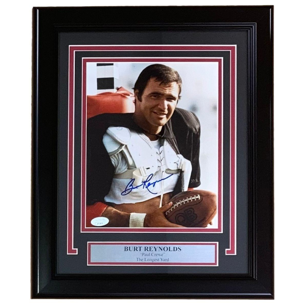 Burt Reynolds Signed "The Longest Yard" Custom Framed Photo (JSA