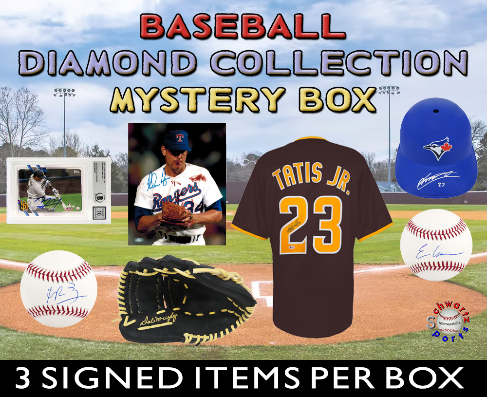 Baseball Diamond Collection Signed Mystery Box – Series 16 (Limited to 150) - Schwartz Sports at PristineAuction.com Baseball Diamond Collection Signed Mystery Box – Series 16 (Limited to 150) - Schwartz Sports at PristineAuction.com