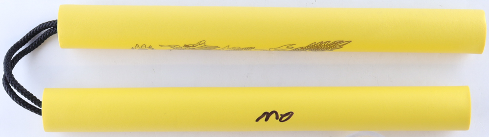 Nick Diaz Signed Foam Rubber Training Nunchucks (JSA) at PristineAuction.com Nick Diaz Signed Foam Rubber Training Nunchucks (JSA) at PristineAuction.com