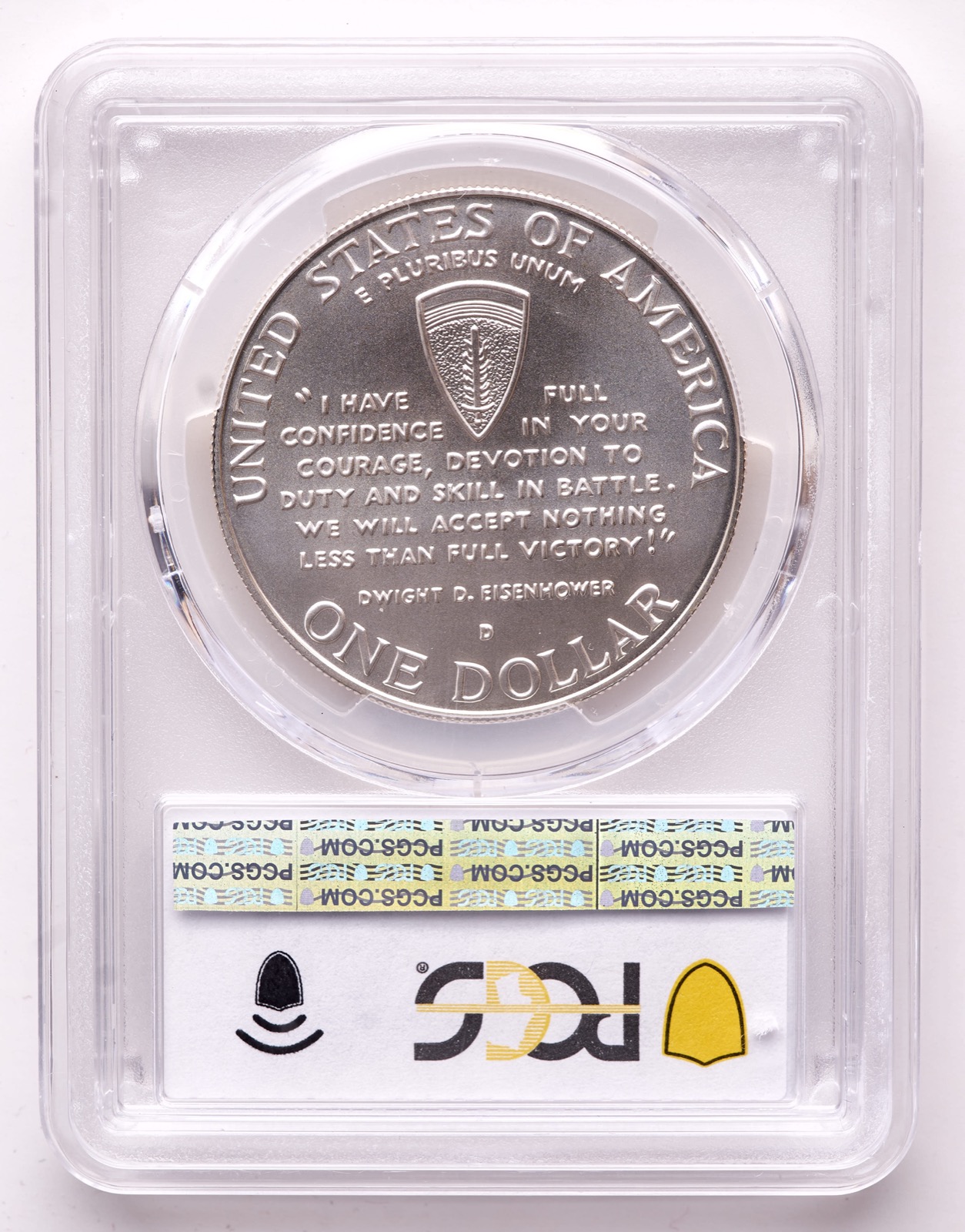 1991-95-D 50th Anniversary of World War II Silver Dollar (PCGS MS69) at PristineAuction.com 1991-95-D 50th Anniversary of World War II Silver Dollar (PCGS MS69) at PristineAuction.com