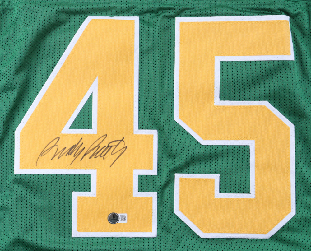 Rudy Ruettiger Signed Jersey (Beckett) at PristineAuction.com Rudy Ruettiger Signed Jersey (Beckett) at PristineAuction.com